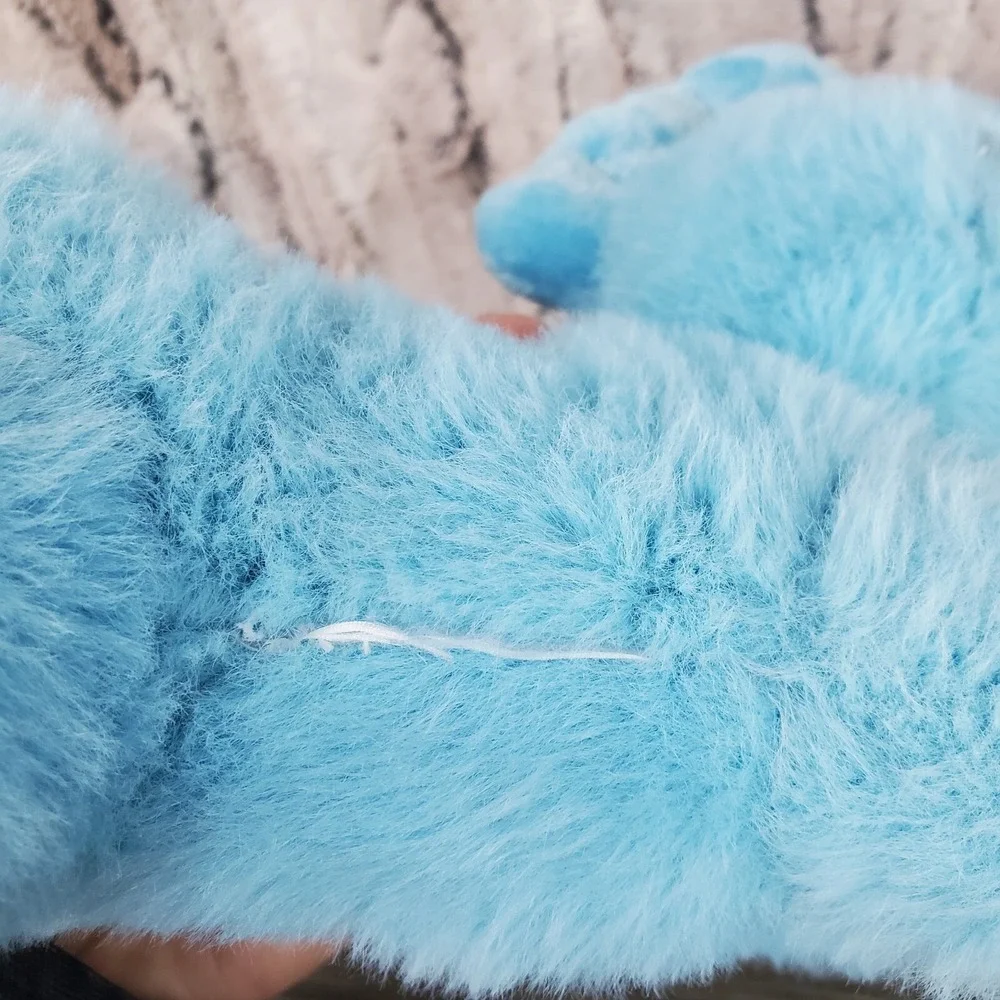 Little Miracles Blue TRICERATOPS DINOSAUR Stuffed Plush Toy Costco Soft 11
